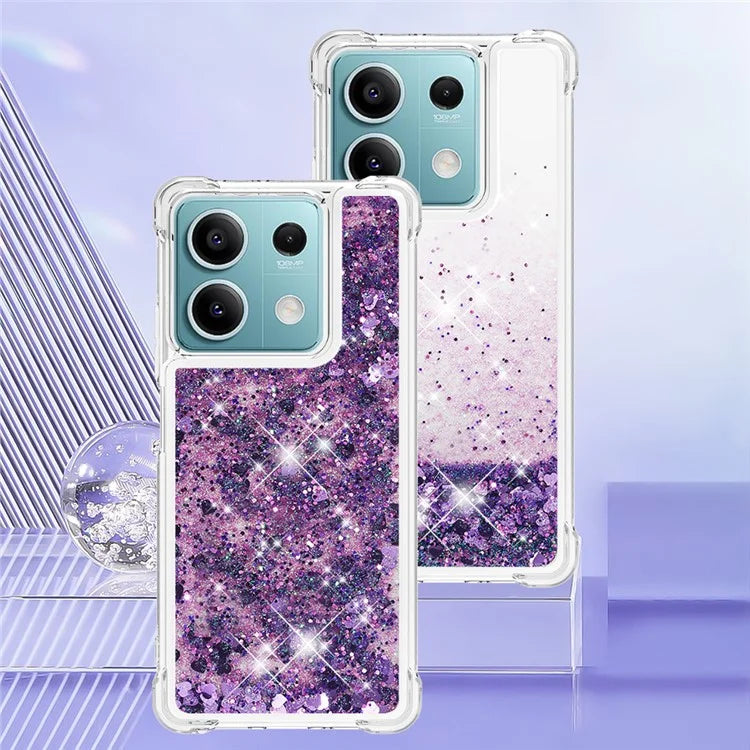 YB Quicksand Series-1 For Xiaomi Redmi Note 13 5G (Global) TPU Cell Phone Cover Shockproof Case
