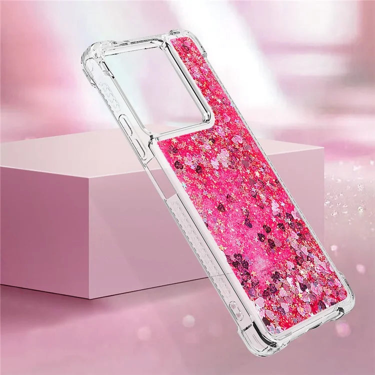 YB Quicksand Series-1 For Xiaomi Redmi Note 13 5G (Global) TPU Cell Phone Cover Shockproof Case