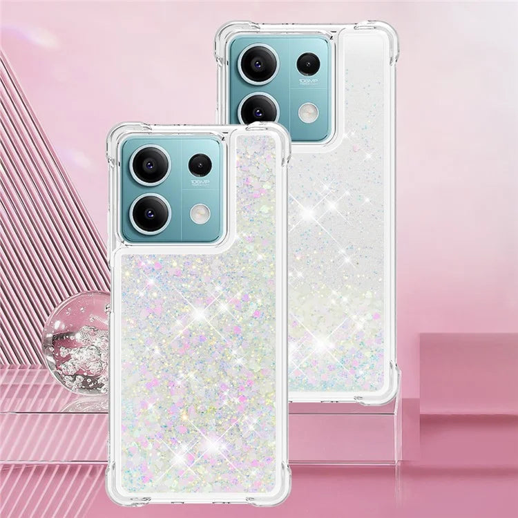 YB Quicksand Series-1 For Xiaomi Redmi Note 13 5G (Global) TPU Cell Phone Cover Shockproof Case