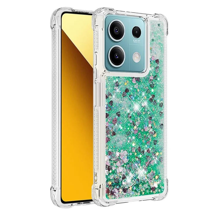 YB Quicksand Series-1 For Xiaomi Redmi Note 13 5G (Global) TPU Cell Phone Cover Shockproof Case