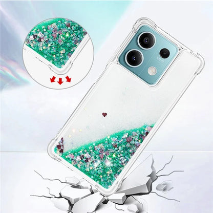 YB Quicksand Series-1 For Xiaomi Redmi Note 13 5G (Global) TPU Cell Phone Cover Shockproof Case