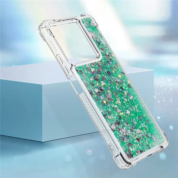 YB Quicksand Series-1 For Xiaomi Redmi Note 13 5G (Global) TPU Cell Phone Cover Shockproof Case