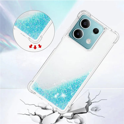 YB Quicksand Series-1 For Xiaomi Redmi Note 13 5G (Global) TPU Cell Phone Cover Shockproof Case