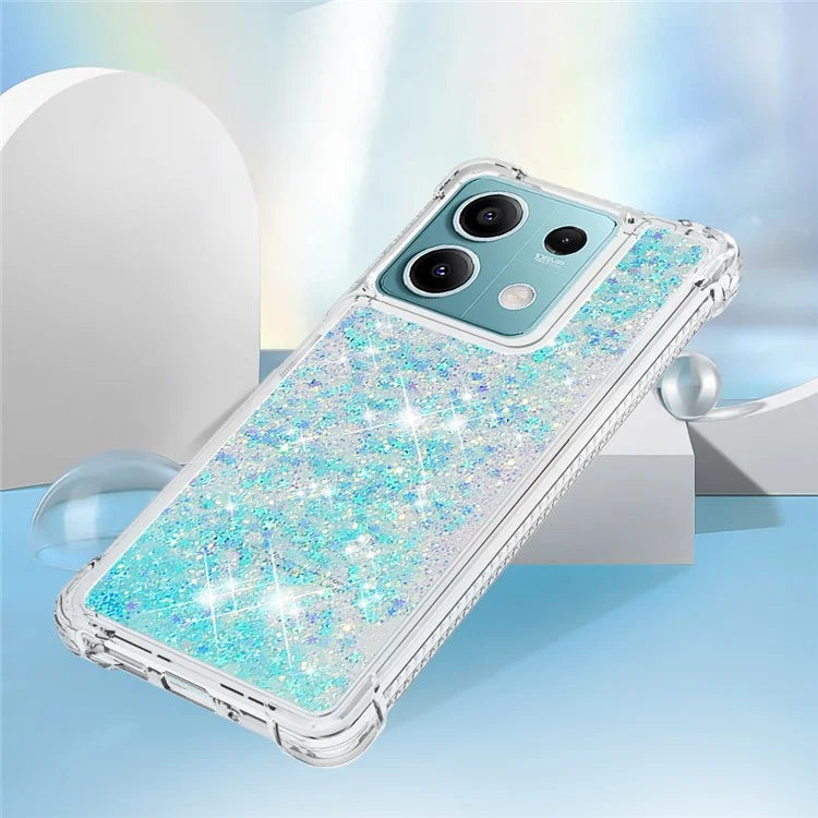 YB Quicksand Series-1 For Xiaomi Redmi Note 13 5G (Global) TPU Cell Phone Cover Shockproof Case