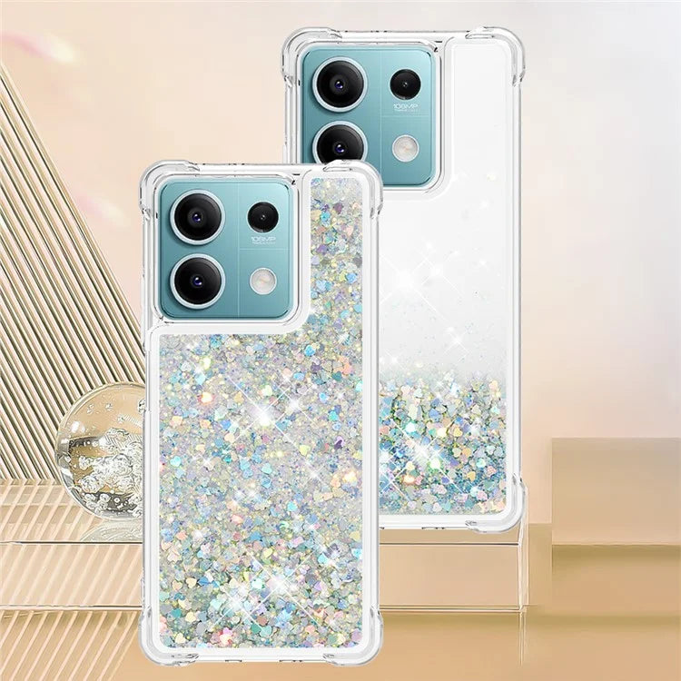 YB Quicksand Series-1 For Xiaomi Redmi Note 13 5G (Global) TPU Cell Phone Cover Shockproof Case