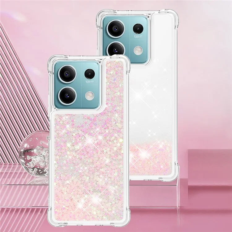 YB Quicksand Series-1 For Xiaomi Redmi Note 13 5G (Global) TPU Cell Phone Cover Shockproof Case