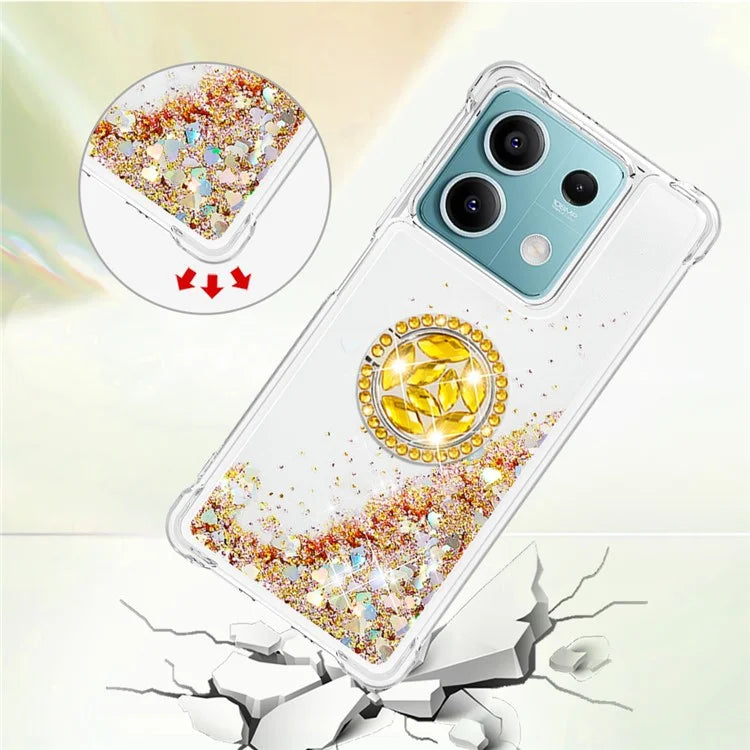 YB Quicksand Series-7 for Xiaomi Redmi Note 13 5G (Global) Slim-Fit TPU Case Quicksand Phone Cover