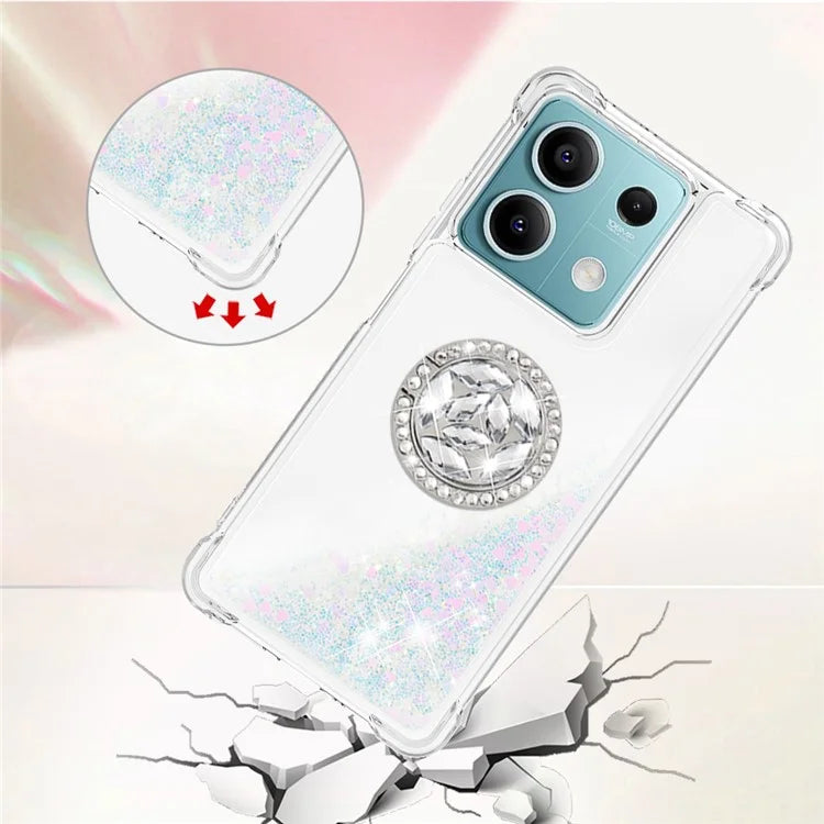 YB Quicksand Series-7 for Xiaomi Redmi Note 13 5G (Global) Slim-Fit TPU Case Quicksand Phone Cover