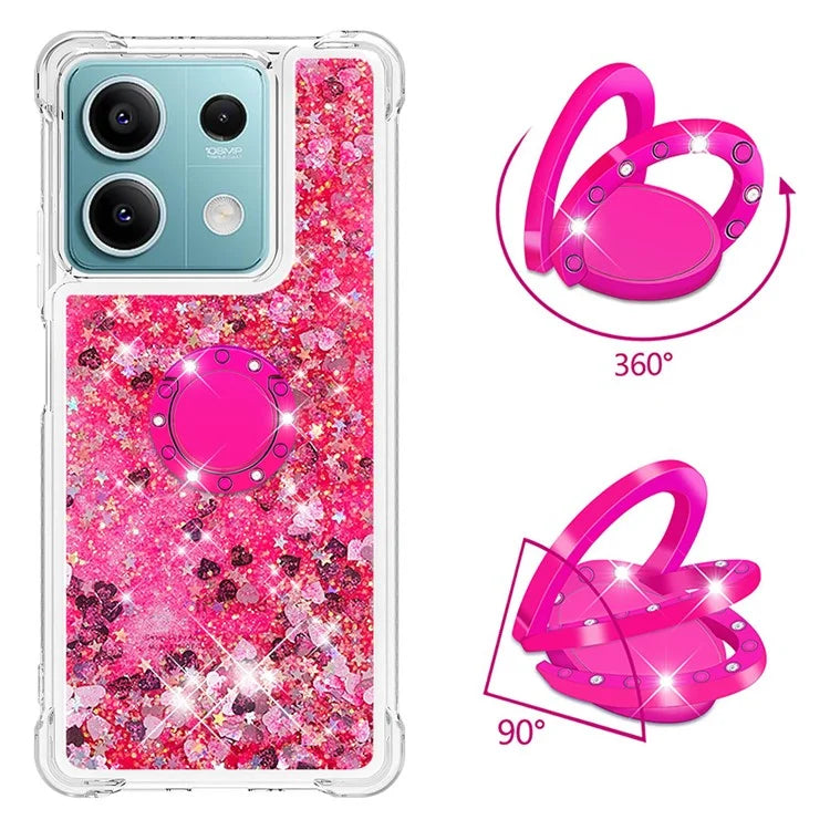 YB Quicksand Series-7 for Xiaomi Redmi Note 13 5G (Global) Slim-Fit TPU Case Quicksand Phone Cover