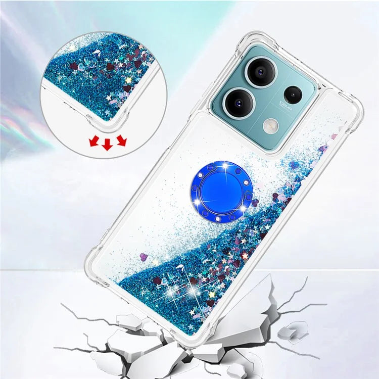 YB Quicksand Series-7 for Xiaomi Redmi Note 13 5G (Global) Slim-Fit TPU Case Quicksand Phone Cover