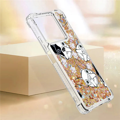 YB Quicksand Series-2 For Xiaomi Redmi Note 13 5G (Global) Moving Quicksand Phone Case Patterned TPU Cover