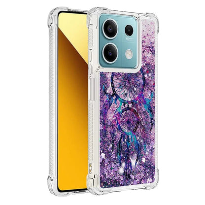 YB Quicksand Series-2 For Xiaomi Redmi Note 13 5G (Global) Moving Quicksand Phone Case Patterned TPU Cover