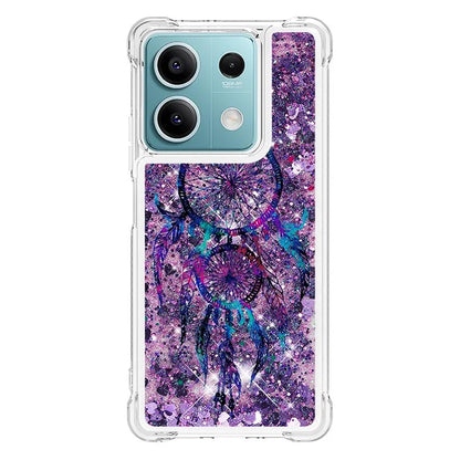 YB Quicksand Series-2 For Xiaomi Redmi Note 13 5G (Global) Moving Quicksand Phone Case Patterned TPU Cover