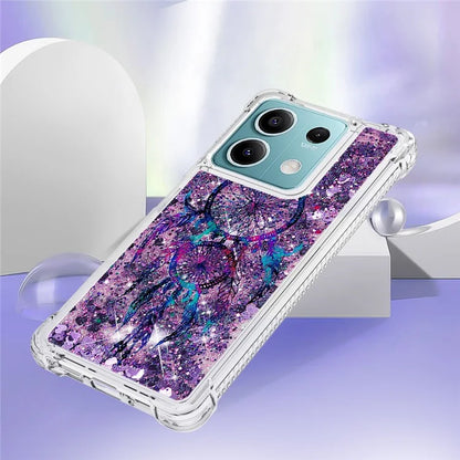 YB Quicksand Series-2 For Xiaomi Redmi Note 13 5G (Global) Moving Quicksand Phone Case Patterned TPU Cover