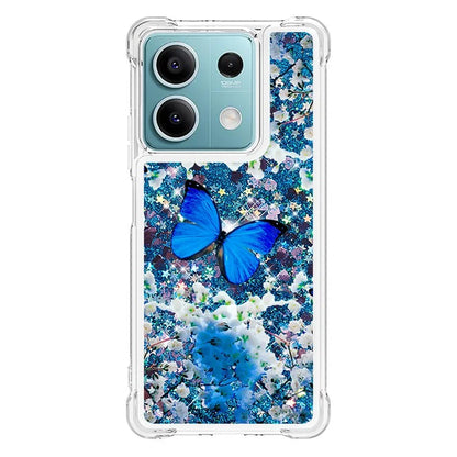 YB Quicksand Series-2 For Xiaomi Redmi Note 13 5G (Global) Moving Quicksand Phone Case Patterned TPU Cover