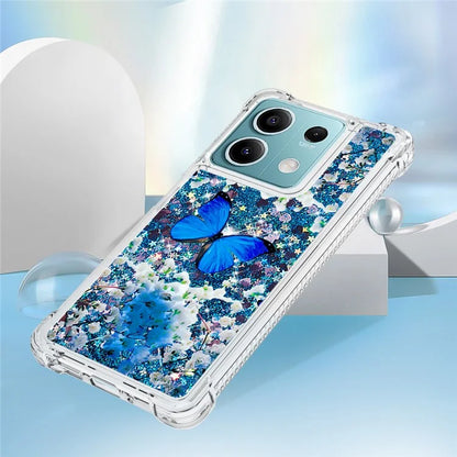 YB Quicksand Series-2 For Xiaomi Redmi Note 13 5G (Global) Moving Quicksand Phone Case Patterned TPU Cover