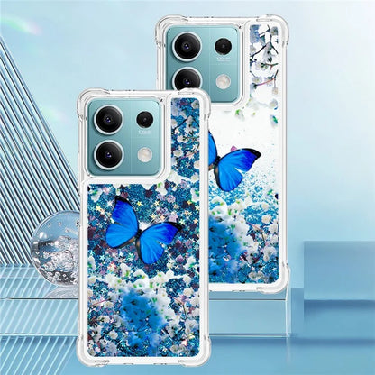 YB Quicksand Series-2 For Xiaomi Redmi Note 13 5G (Global) Moving Quicksand Phone Case Patterned TPU Cover