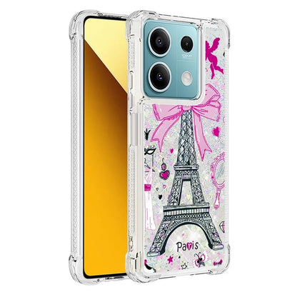 YB Quicksand Series-2 For Xiaomi Redmi Note 13 5G (Global) Moving Quicksand Phone Case Patterned TPU Cover