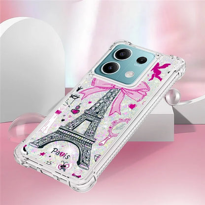 YB Quicksand Series-2 For Xiaomi Redmi Note 13 5G (Global) Moving Quicksand Phone Case Patterned TPU Cover