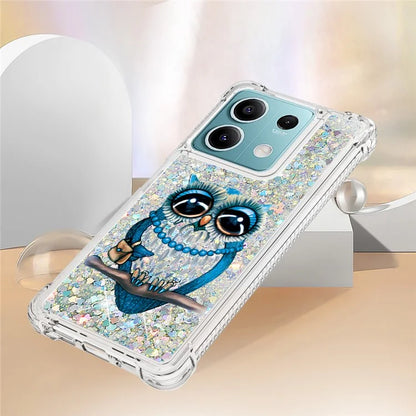 YB Quicksand Series-2 For Xiaomi Redmi Note 13 5G (Global) Moving Quicksand Phone Case Patterned TPU Cover