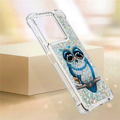 YB Quicksand Series-2 For Xiaomi Redmi Note 13 5G (Global) Moving Quicksand Phone Case Patterned TPU Cover