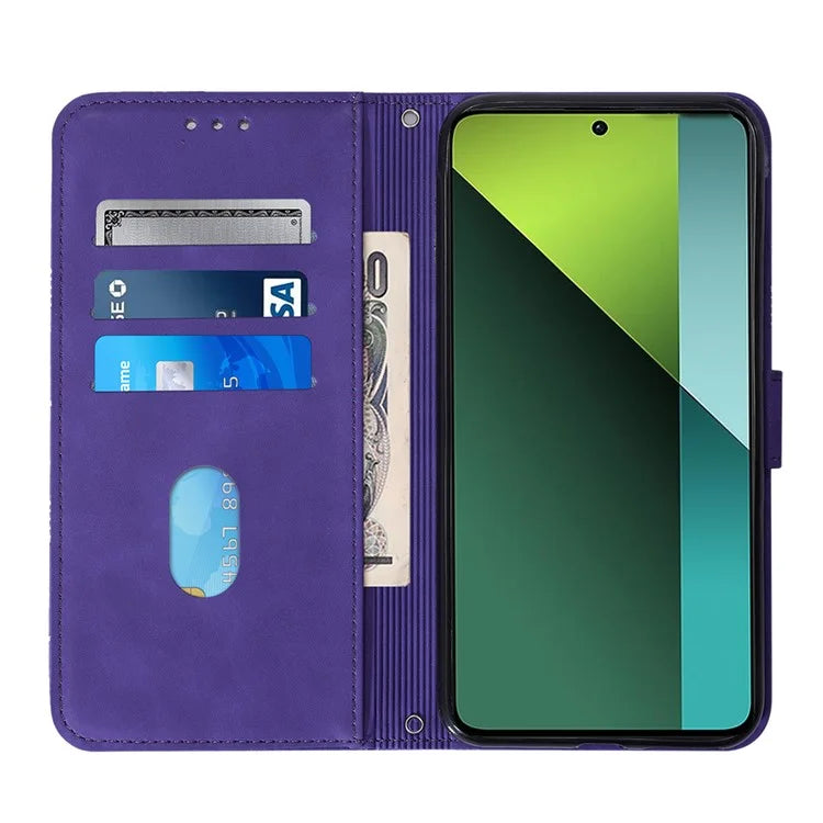 YB Imprinting Series-1 For Xiaomi Redmi Note 13 Pro 5G / Poco X6 5G Case Flip Wallet Leather Phone Cover