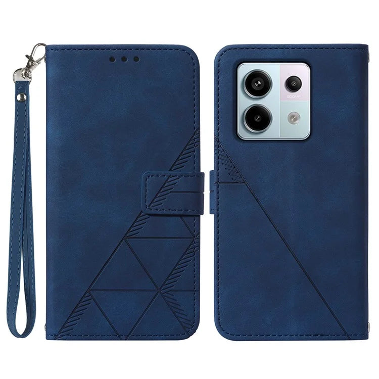 YB Imprinting Series-1 For Xiaomi Redmi Note 13 Pro 5G / Poco X6 5G Case Flip Wallet Leather Phone Cover