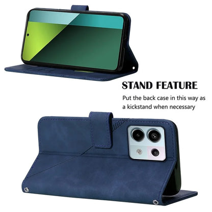 YB Imprinting Series-1 For Xiaomi Redmi Note 13 Pro 5G / Poco X6 5G Case Flip Wallet Leather Phone Cover