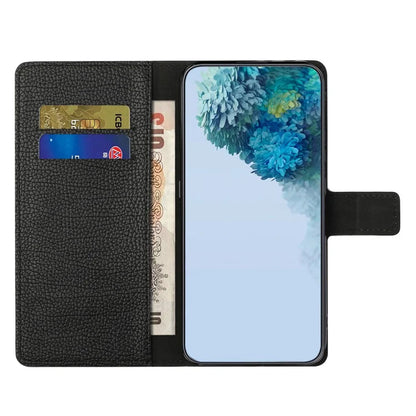 Cell Phone Cover for Motorola Moto G24 Power Case Litchi Texture PU Leather Stand Wallet