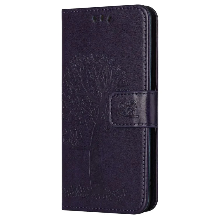 For Motorola Moto G24 Power Imprinted Pattern Wallet Phone Case PU Leather Phone Cover