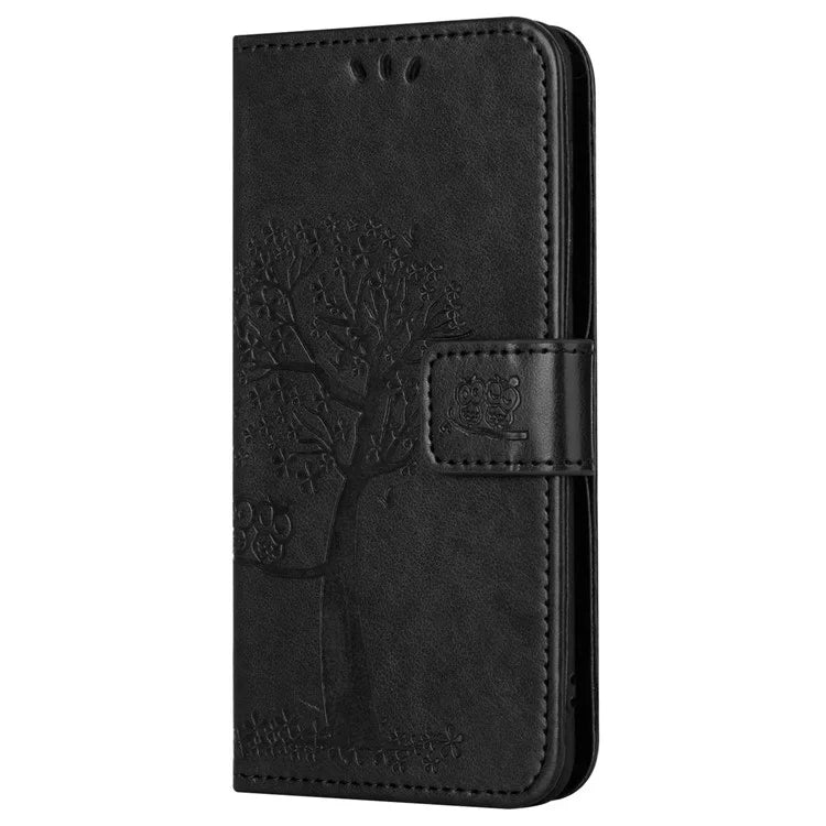 For Motorola Moto G24 Power Imprinted Pattern Wallet Phone Case PU Leather Phone Cover