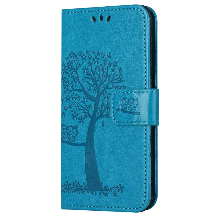 For Motorola Moto G24 Power Imprinted Pattern Wallet Phone Case PU Leather Phone Cover