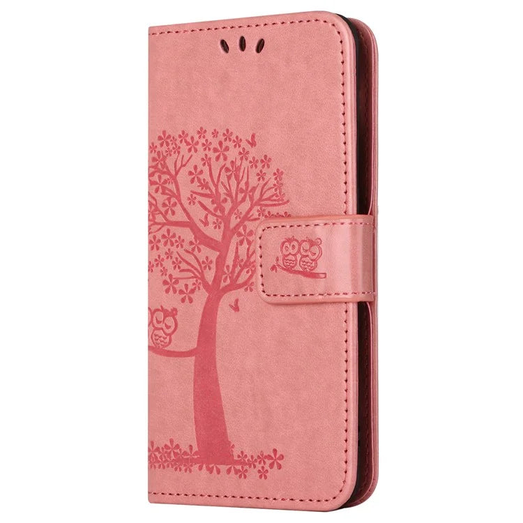 For Motorola Moto G24 Power Imprinted Pattern Wallet Phone Case PU Leather Phone Cover