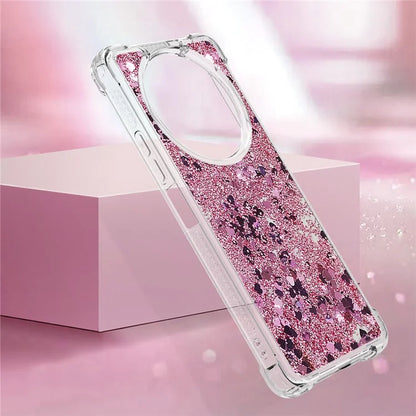 YB Quicksand Series-1 For Xiaomi Redmi A3 Case Glitter Liquid TPU Shockproof Phone Cover
