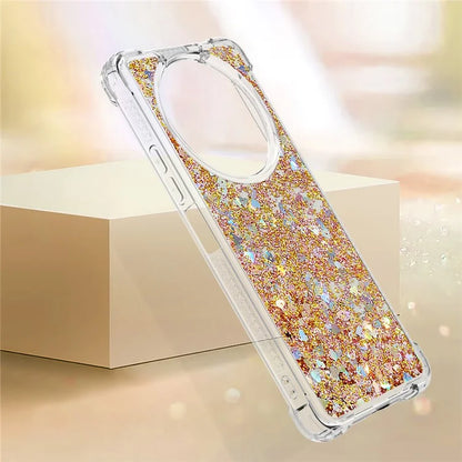 YB Quicksand Series-1 For Xiaomi Redmi A3 Case Glitter Liquid TPU Shockproof Phone Cover