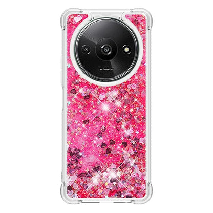 YB Quicksand Series-1 For Xiaomi Redmi A3 Case Glitter Liquid TPU Shockproof Phone Cover