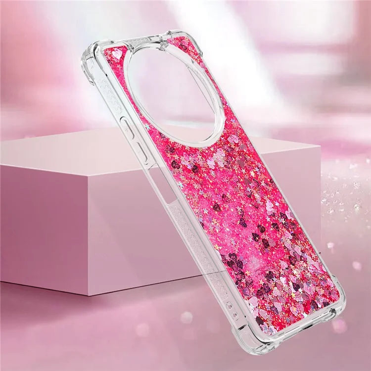 YB Quicksand Series-1 For Xiaomi Redmi A3 Case Glitter Liquid TPU Shockproof Phone Cover