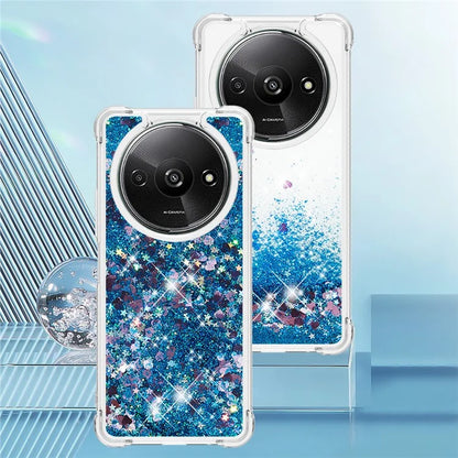 YB Quicksand Series-1 For Xiaomi Redmi A3 Case Glitter Liquid TPU Shockproof Phone Cover