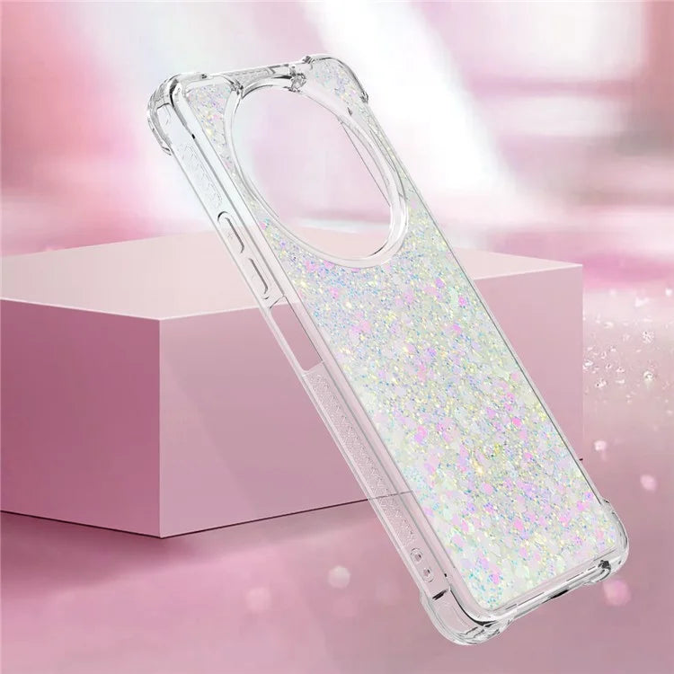YB Quicksand Series-1 For Xiaomi Redmi A3 Case Glitter Liquid TPU Shockproof Phone Cover