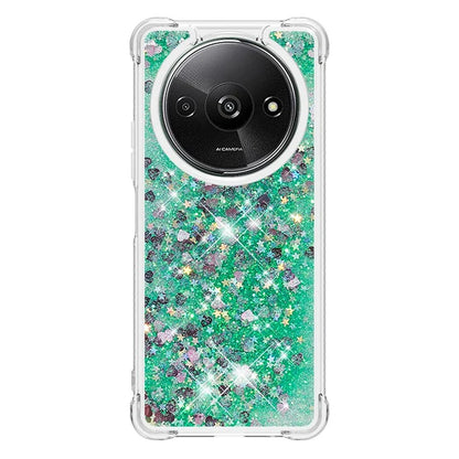 YB Quicksand Series-1 For Xiaomi Redmi A3 Case Glitter Liquid TPU Shockproof Phone Cover