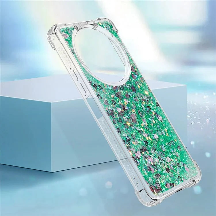 YB Quicksand Series-1 For Xiaomi Redmi A3 Case Glitter Liquid TPU Shockproof Phone Cover