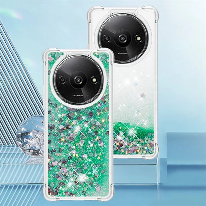 YB Quicksand Series-1 For Xiaomi Redmi A3 Case Glitter Liquid TPU Shockproof Phone Cover