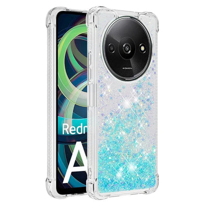 YB Quicksand Series-1 For Xiaomi Redmi A3 Case Glitter Liquid TPU Shockproof Phone Cover