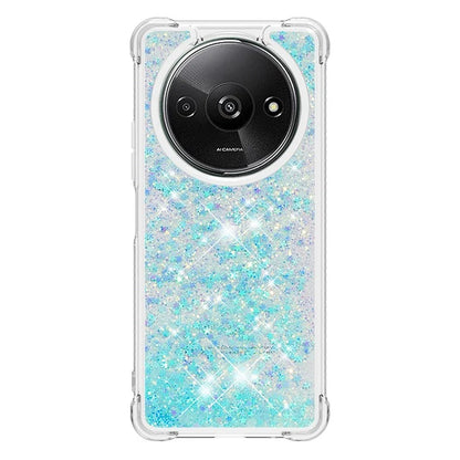 YB Quicksand Series-1 For Xiaomi Redmi A3 Case Glitter Liquid TPU Shockproof Phone Cover