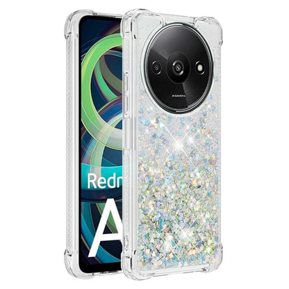 YB Quicksand Series-1 For Xiaomi Redmi A3 Case Glitter Liquid TPU Shockproof Phone Cover