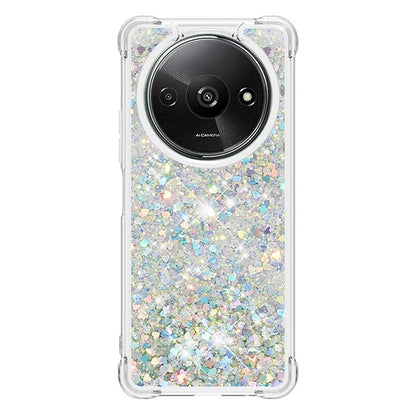 YB Quicksand Series-1 For Xiaomi Redmi A3 Case Glitter Liquid TPU Shockproof Phone Cover