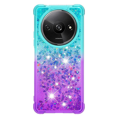YB Quicksand Series-3 for Xiaomi Redmi A3 Case Sparkle Sequin Soft TPU  Phone Cover