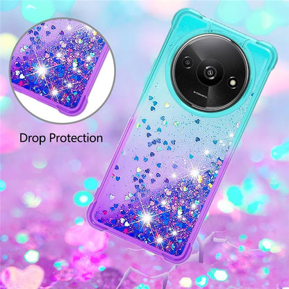 YB Quicksand Series-3 for Xiaomi Redmi A3 Case Sparkle Sequin Soft TPU  Phone Cover