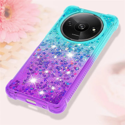 YB Quicksand Series-3 for Xiaomi Redmi A3 Case Sparkle Sequin Soft TPU  Phone Cover