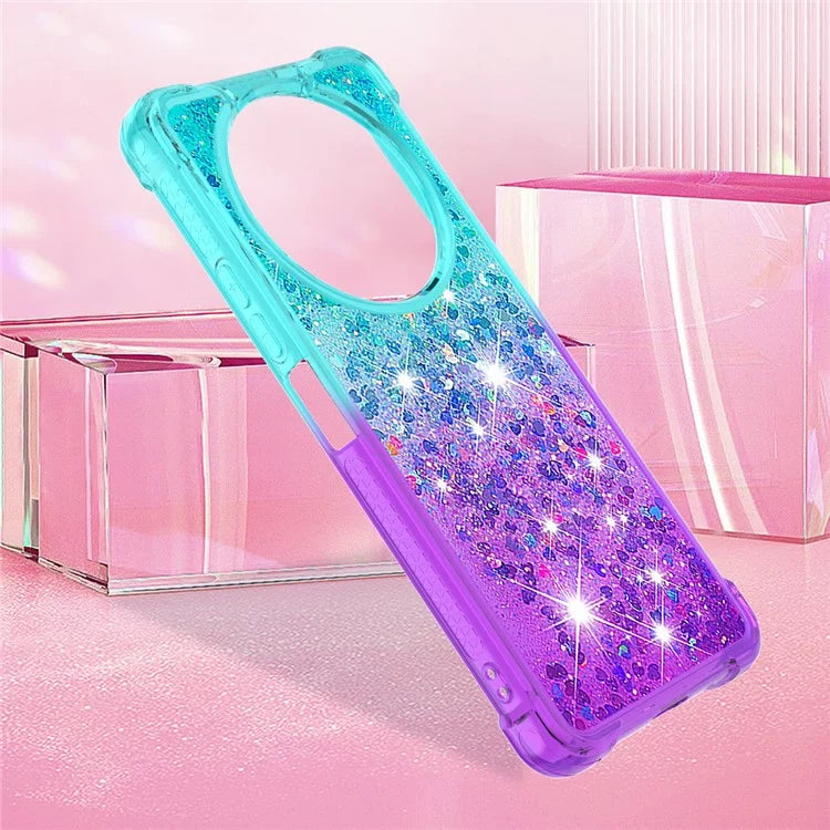 YB Quicksand Series-3 for Xiaomi Redmi A3 Case Sparkle Sequin Soft TPU  Phone Cover